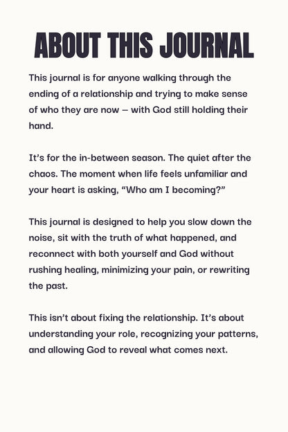 BEGIN AGAIN - Guided Prompts for Healing (DIGITAL DOWNLOAD)
