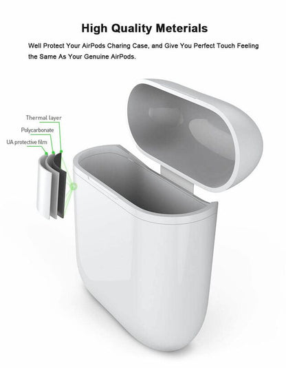 Qi Wireless Charging Case Cover for Apple® Airpods