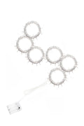 96 LED 6 Strand Curtain Light (Warm White) - Battery Operated