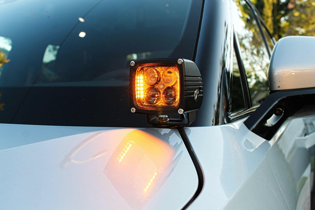 2023+ Rivian Hood Mount/Ditch Lights
