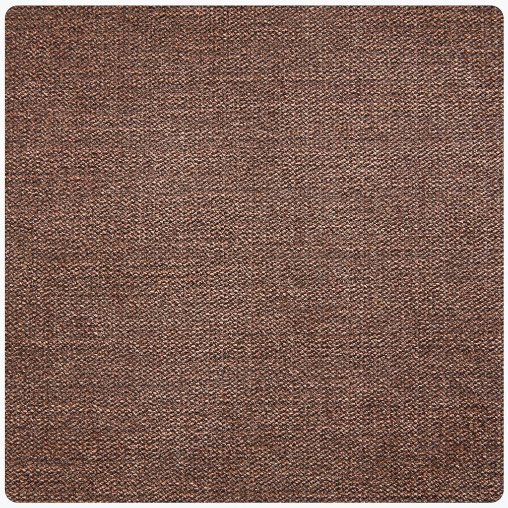 Oversized Swivel Rocker Recliner Chair With Heat Massage USB Port Brown Fabric