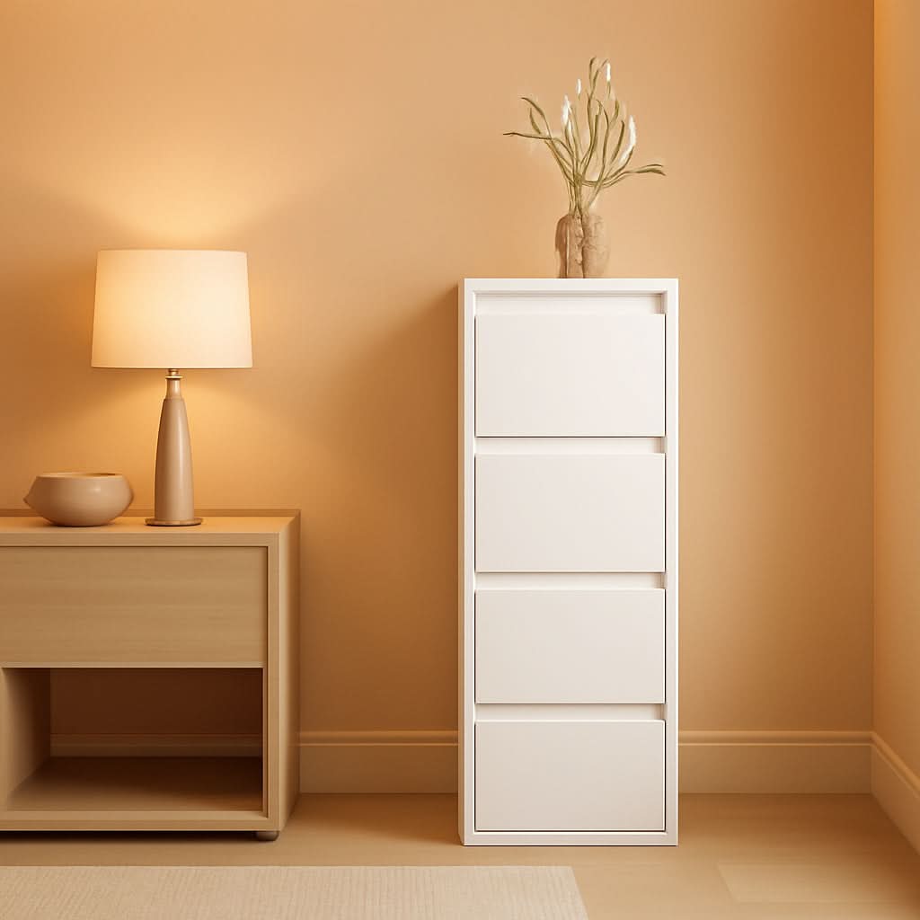 4 Drawer Metal Vertical Locking File Cabinet For Letter And Legal Files
