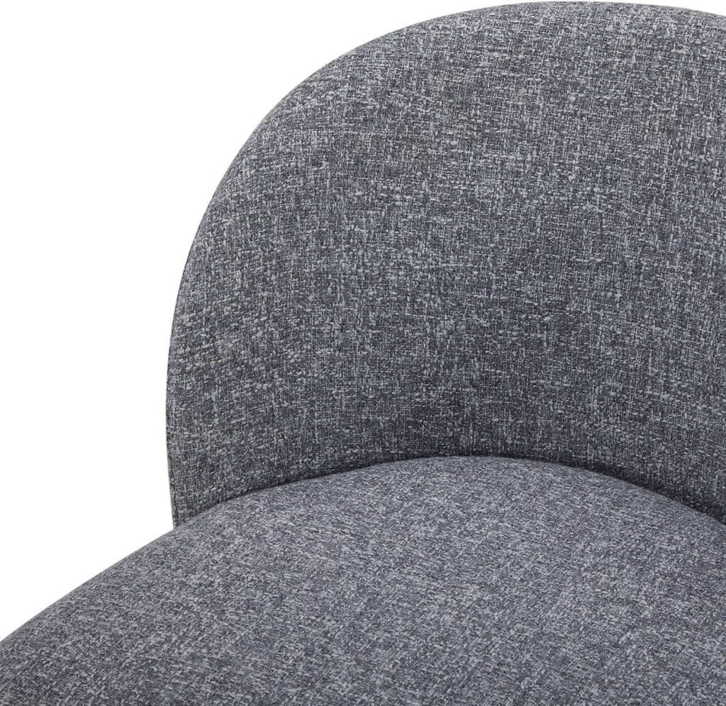 Set Of 3 Counter Height Bar Stools 360 Degree Swivel Grey