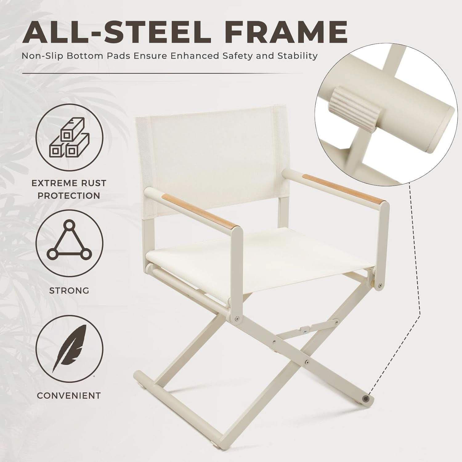 11 Piece Outdoor Dining Set Apricot Sling Mesh Chairs With Wood Grain Expandable Table For 6 To 8
