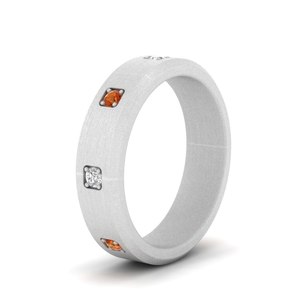 Beveled Mens Promise Ring