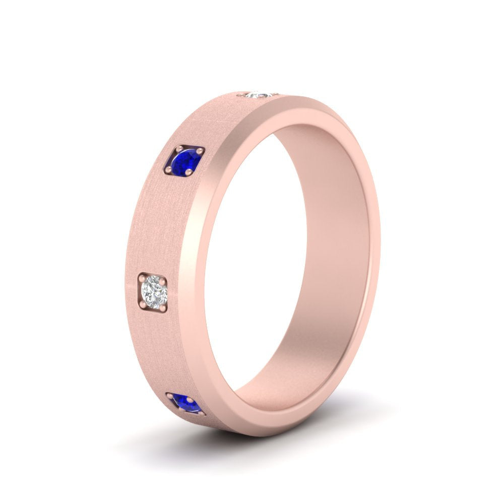Beveled Mens Promise Ring