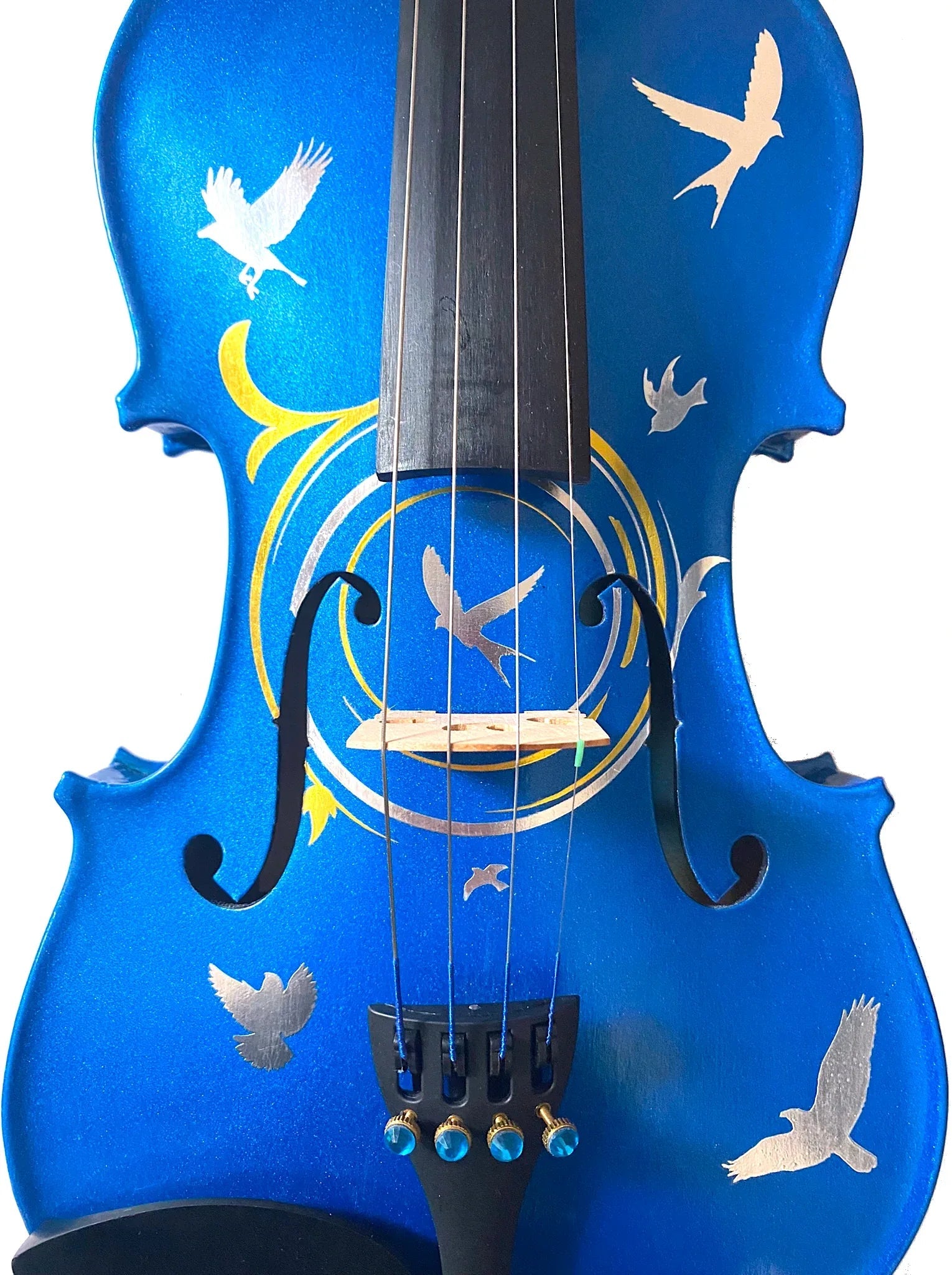 Bird Heaven Metallic Violin Outfit