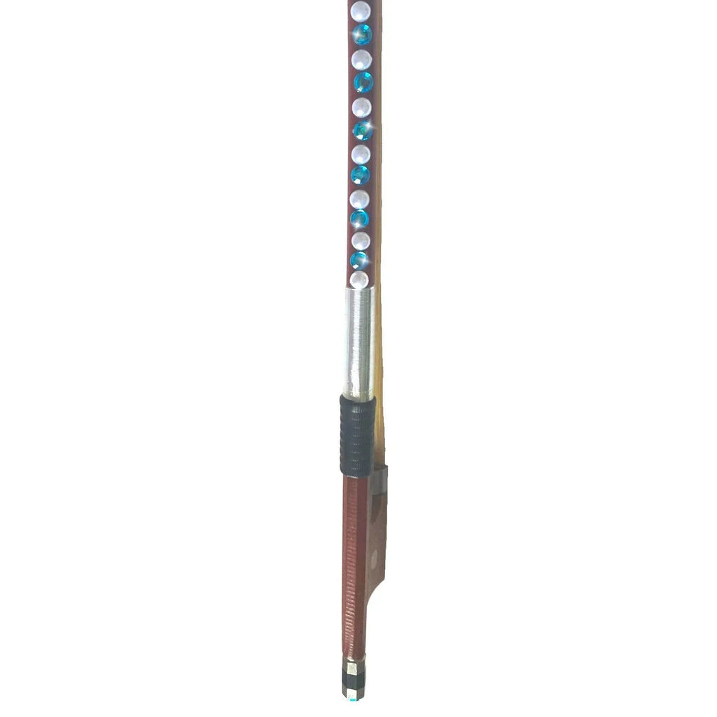 Rozanna's Blue Bling Violin Bow