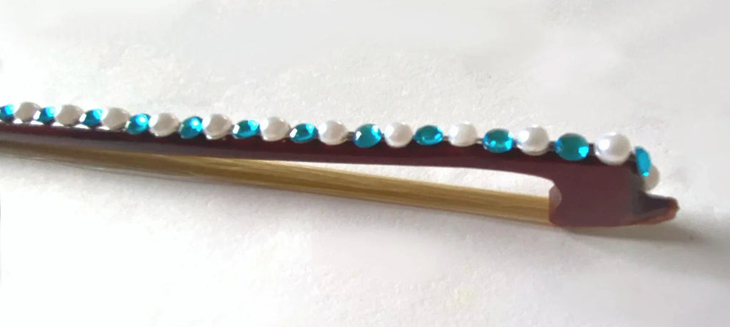 Rozanna's Bling Multi Color Violin Bow