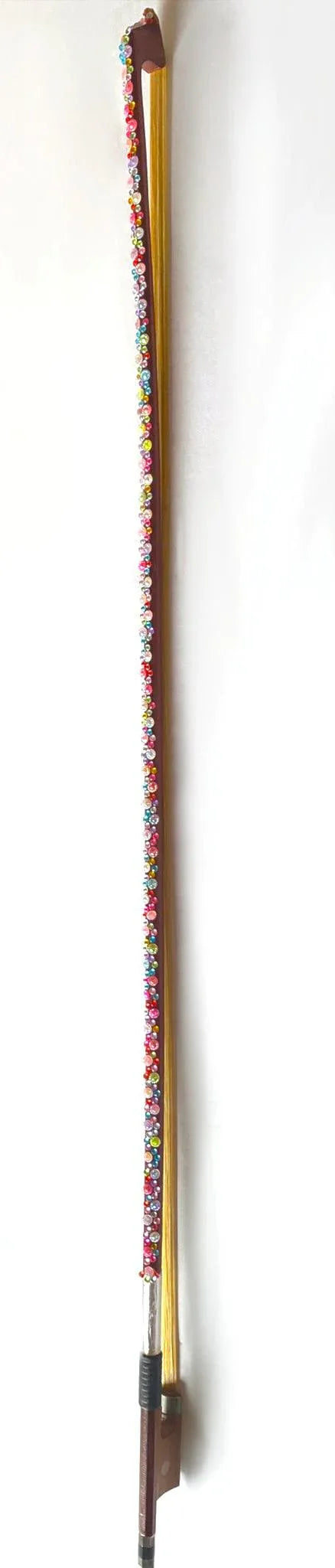 Rozanna's Bling Multi Color Violin Bow