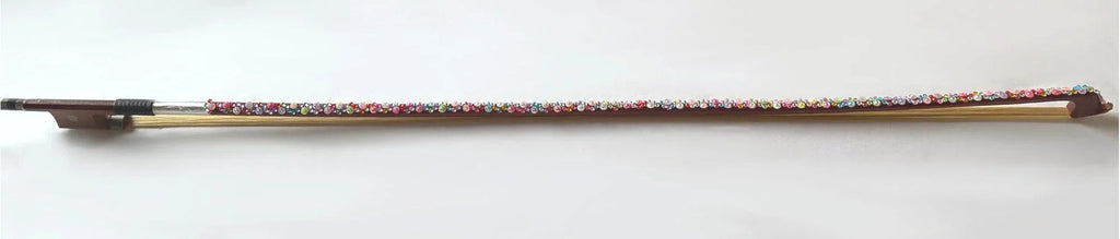Rozanna's Bling Multi Color Violin Bow