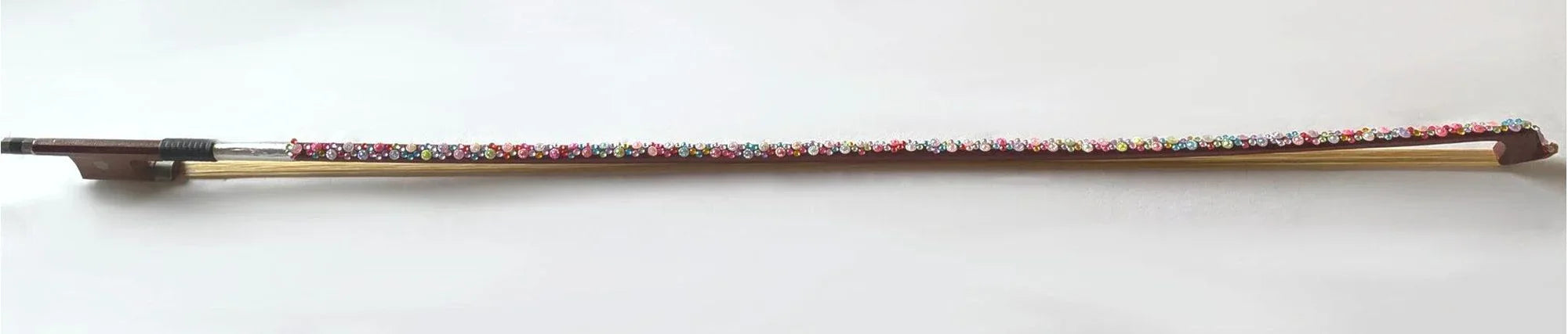 Rozanna's Bling Multi Color Violin Bow