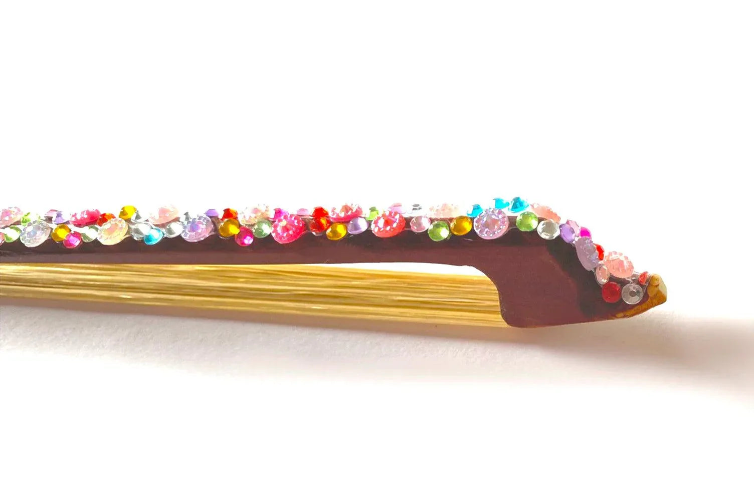 Rozanna's Bling Multi Color Violin Bow