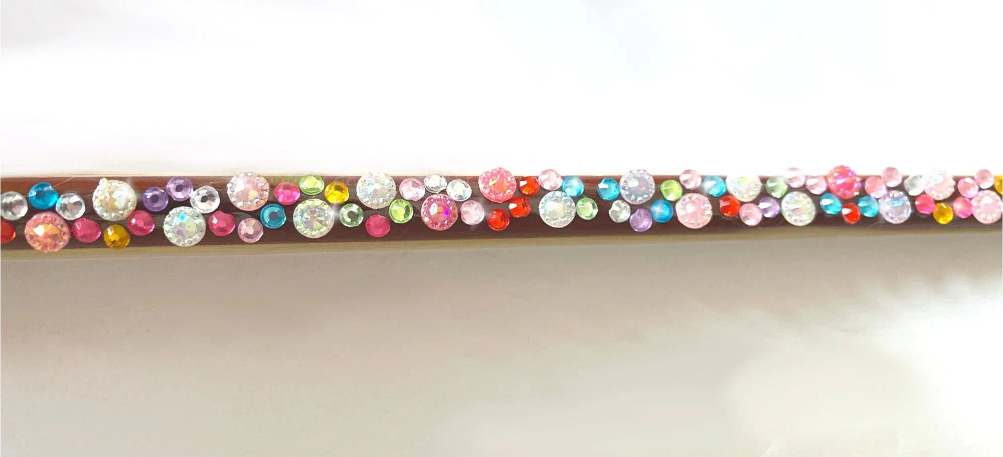 Rozanna's Bling Multi Color Violin Bow
