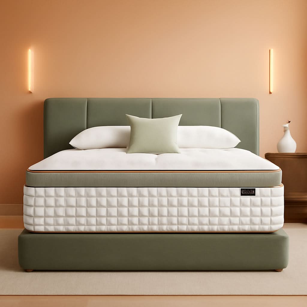 Twin Hybrid Mattress 12 Inch GelMemory Foam Comfort