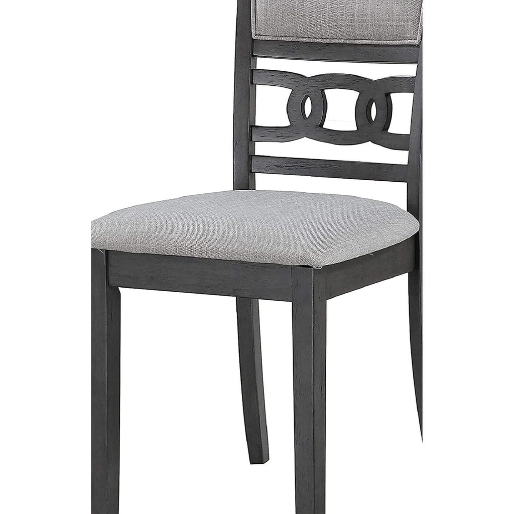 Gray Round Dining Table And Chairs 5 Piece Dining Room Set