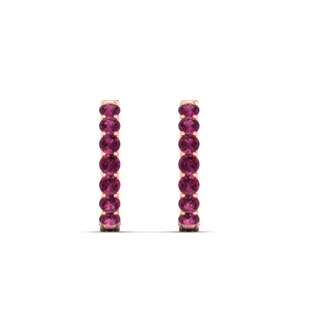 Modern Huggie Hoop Earrings