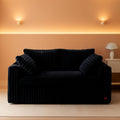 Comfortable Bean Bag Chair with Wide Armrests and Support