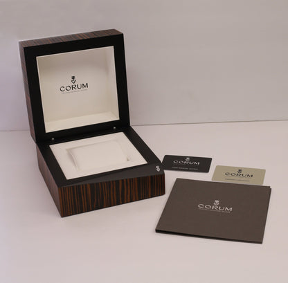 Corum Golden Bridge 39 Rainbow 18K White Gold Manual Wind Diamond Ladies Watch B113/03852