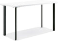 Coze 42 Inch White Top Computer Desk Sturdy Space Saving