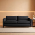 Heather Grey Fabric Sofa With Modern Design And Durable