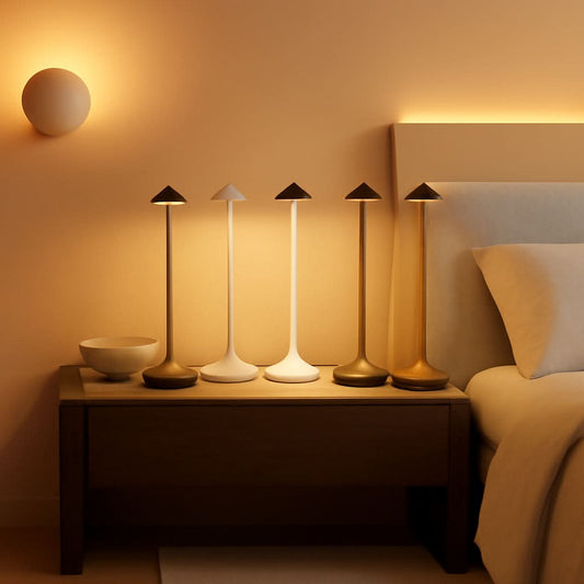 Pina Pro Cordless LED Table Lamp Dark Grey Indoor Outdoor