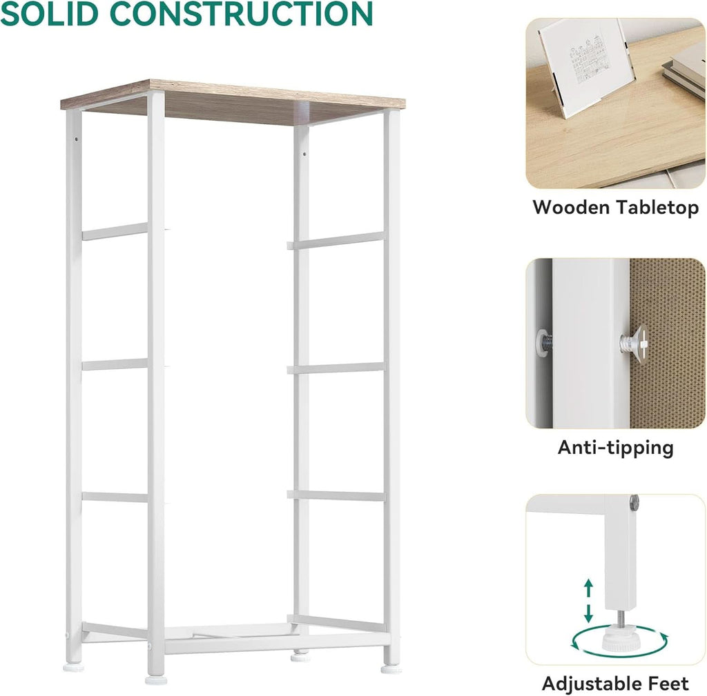 Dresser With 4 Drawers Fabric Storage Tower Organizer