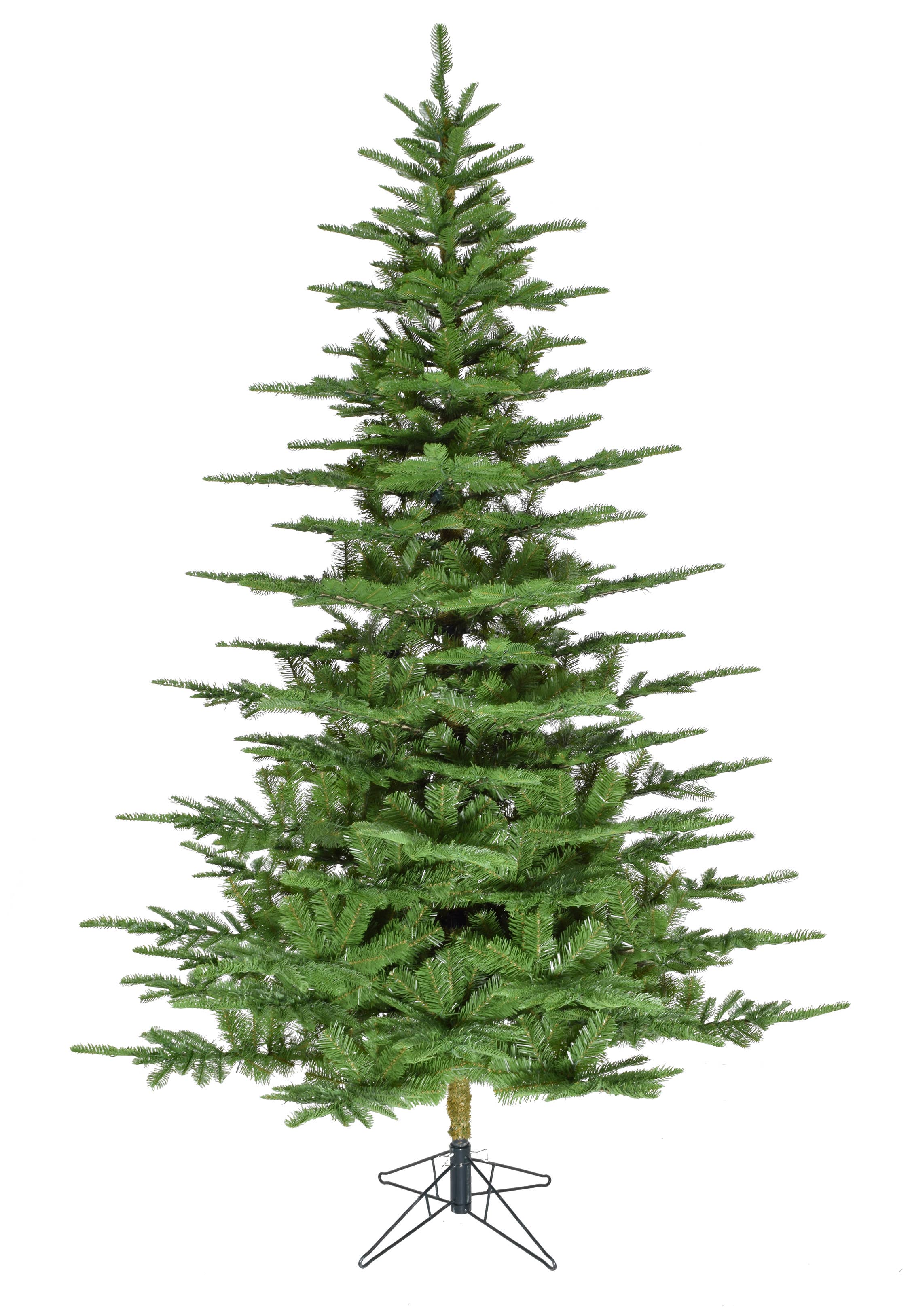 9' TREE, 2488 TIPS, METAL STAND, 65" DIA