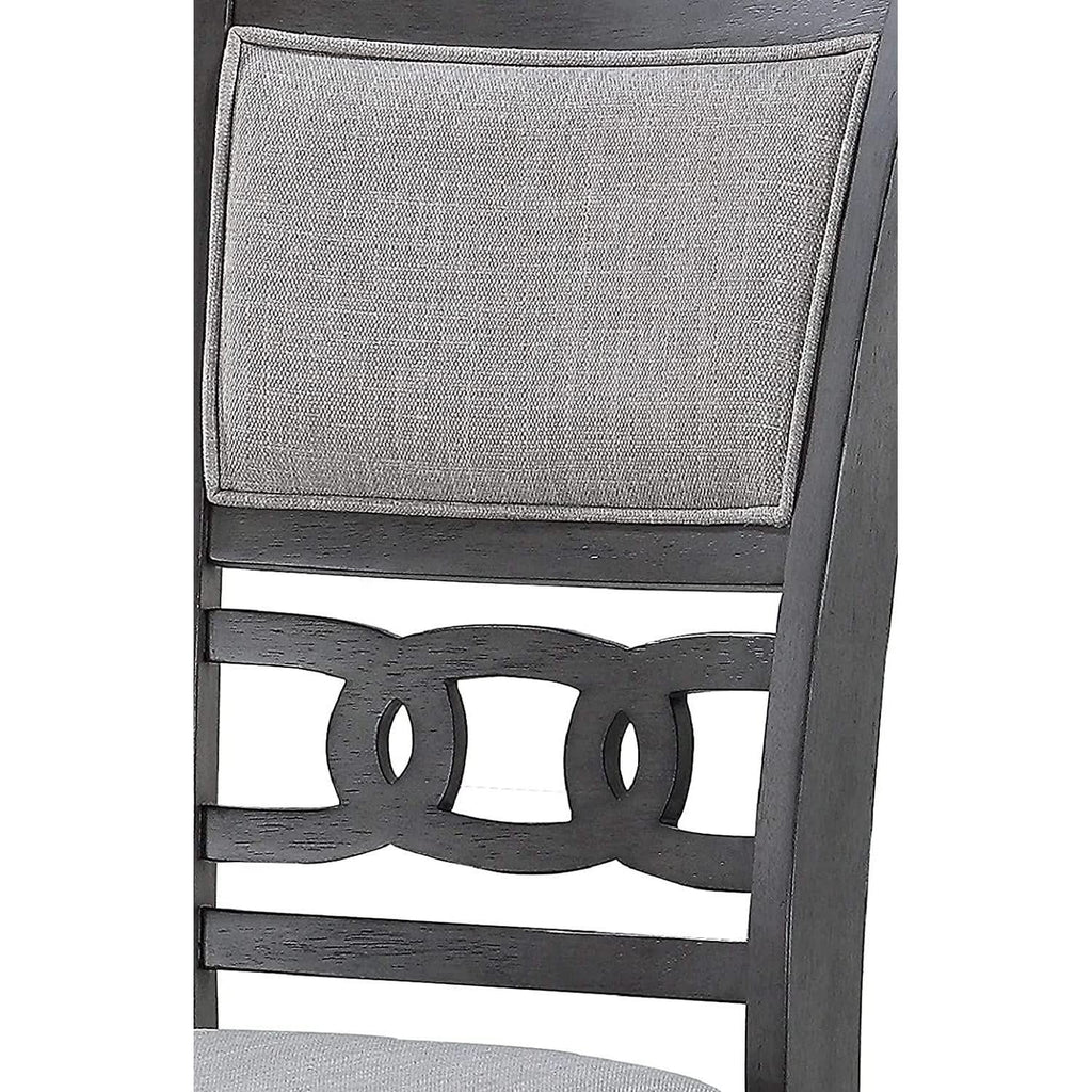 Gray Round Dining Table And Chairs 5 Piece Dining Room Set