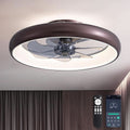 20 Inch Ceiling Fan With Dimmable Led Lights And Remote
