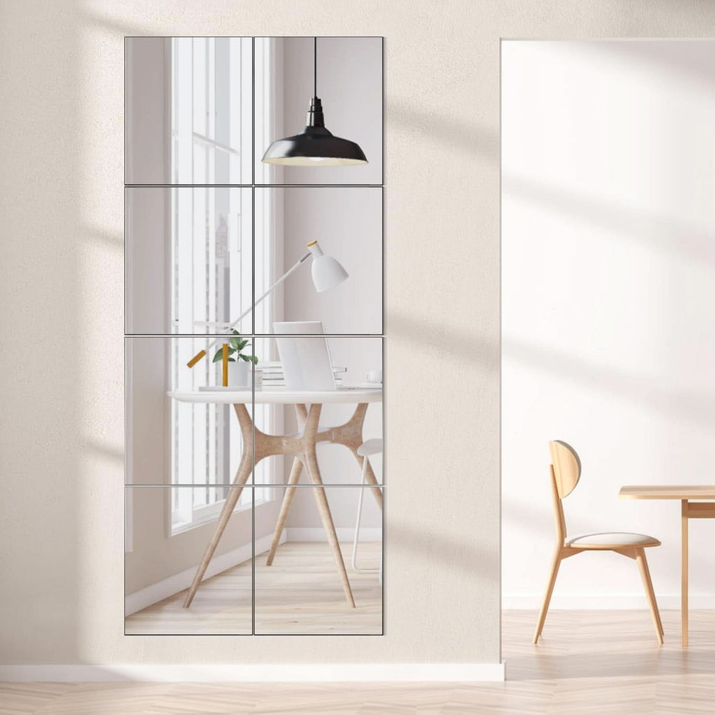 12 Inch Wall Mounted Mirror Tiles Home Gym 12 Pack