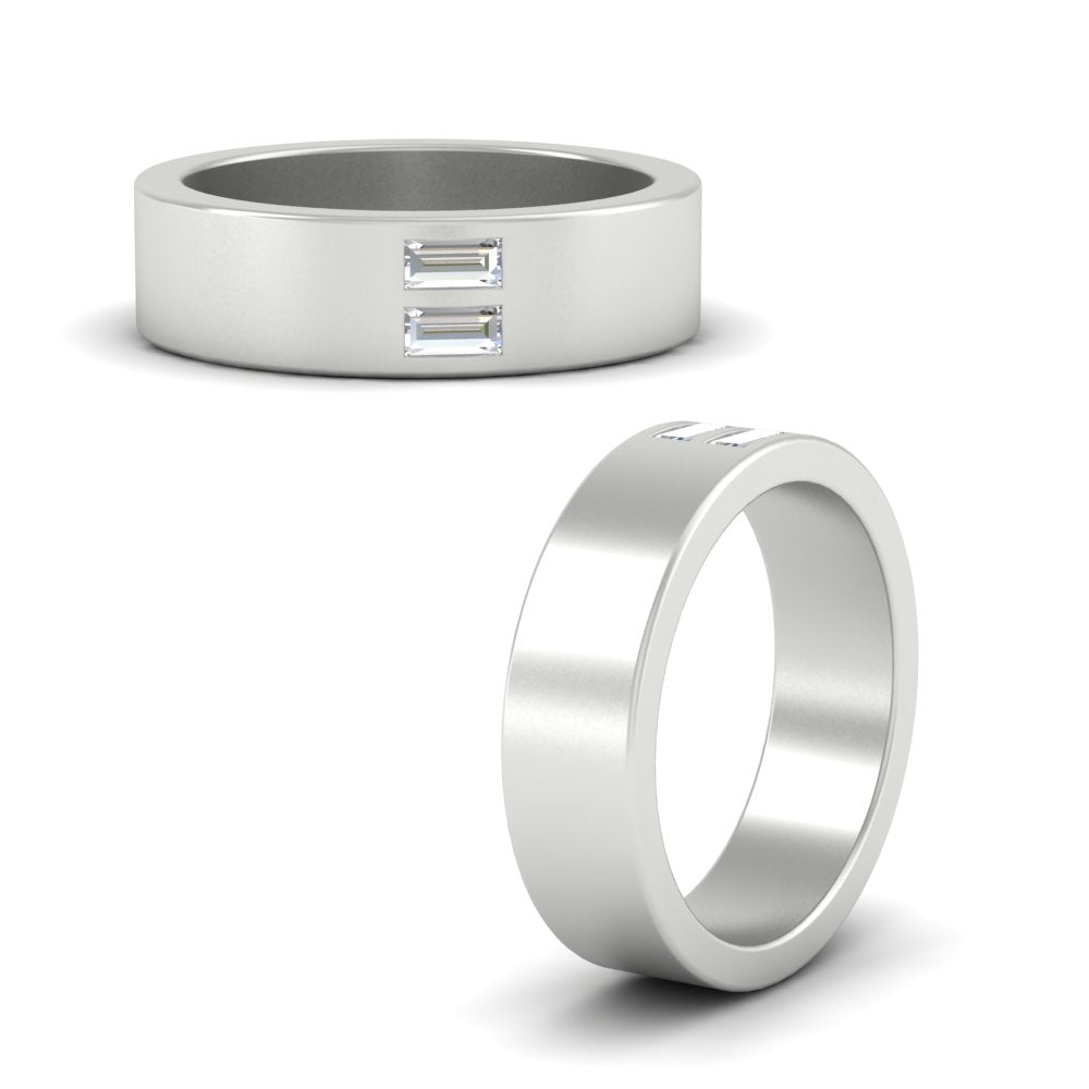 Equality Diamond Mens Wedding Ring