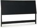 Modern Black Queen Panel Headboard for Stylish Bedrooms
