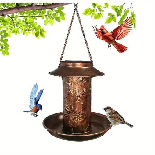 Feeder Exterior Solar Powered Lights Exterior Hanging Solar Powered Lights