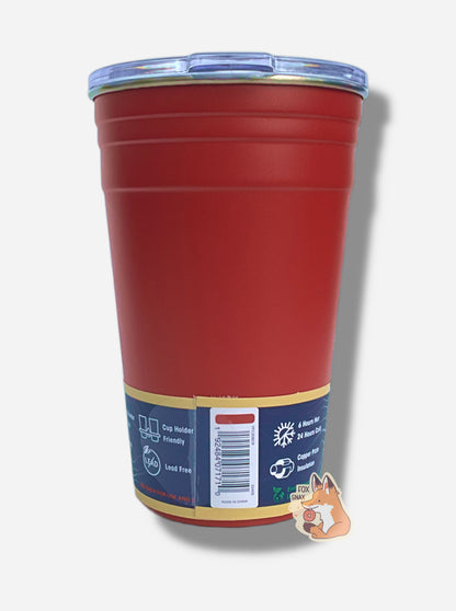 Buc-ee's Yukon Outfitters Red 20oz Fiesta Cup