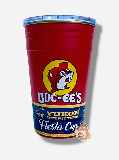 Buc-ee's Yukon Outfitters Red 20oz Fiesta Cup