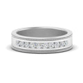 Flat Milgrain Mens Promise Band