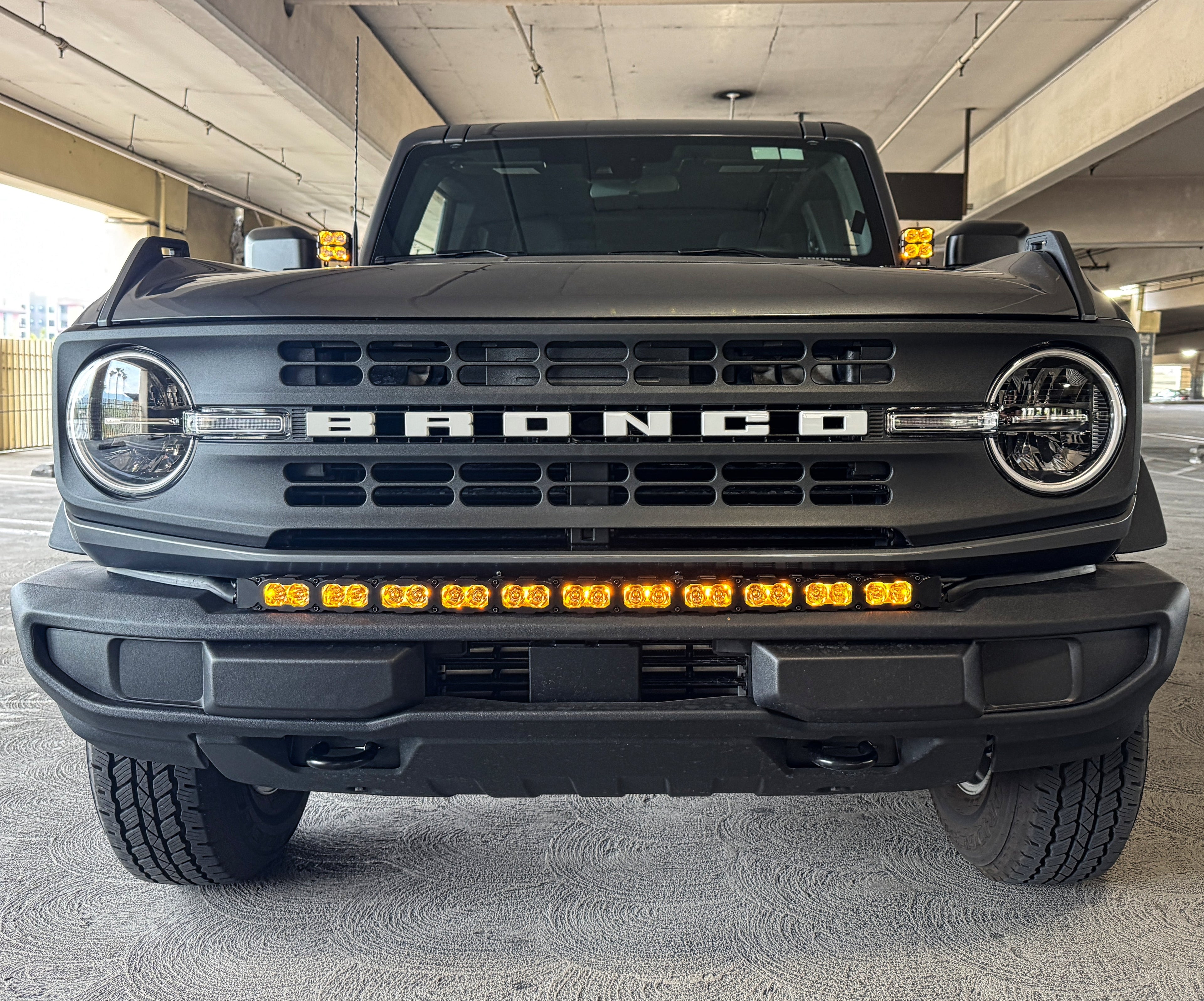 2021+ Ford Bronco Standard Bumper 40in Light Bar PRO