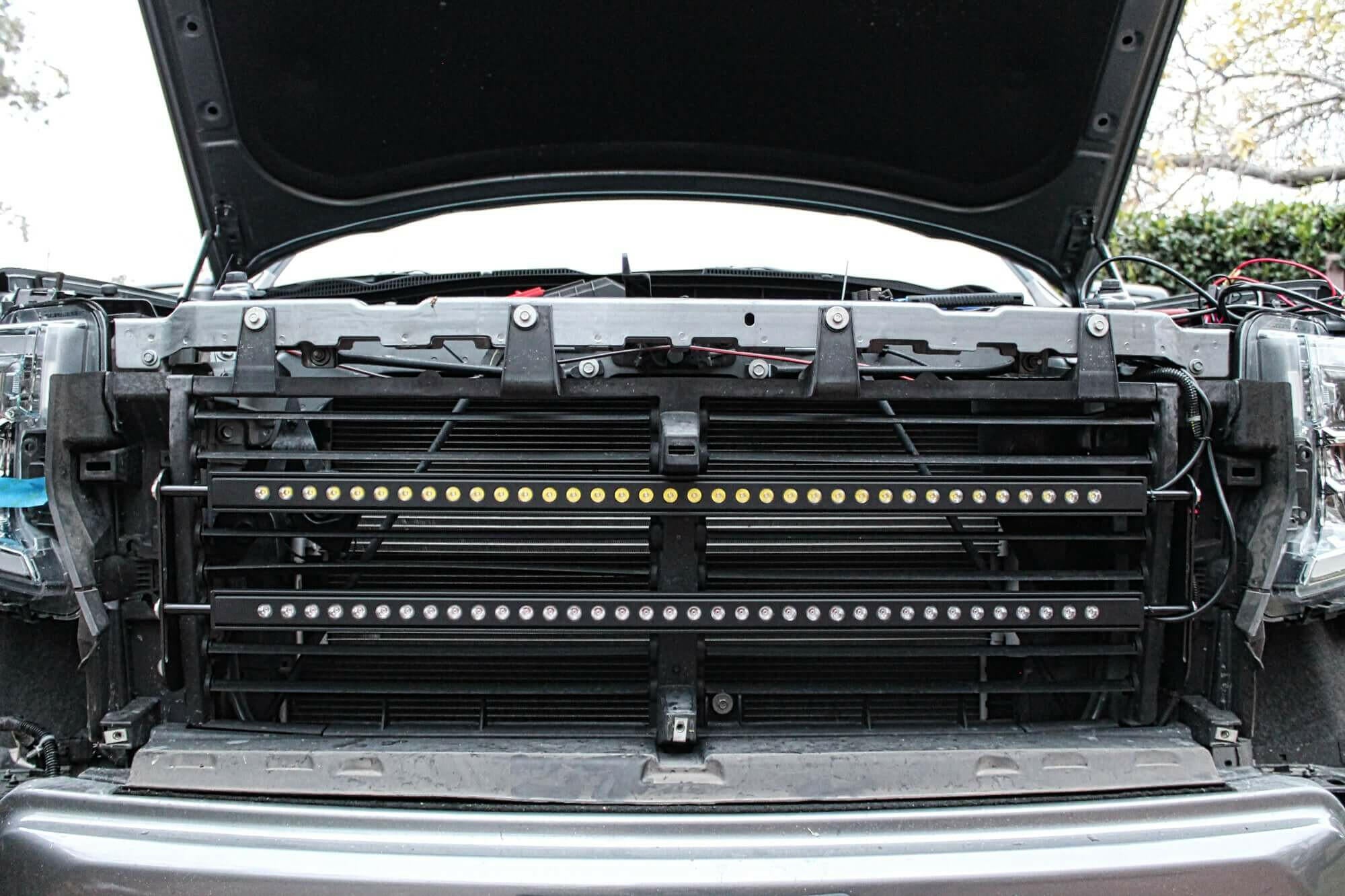 2019+ GMC Sierra 1500 Dual 40s Light Bars SLIM