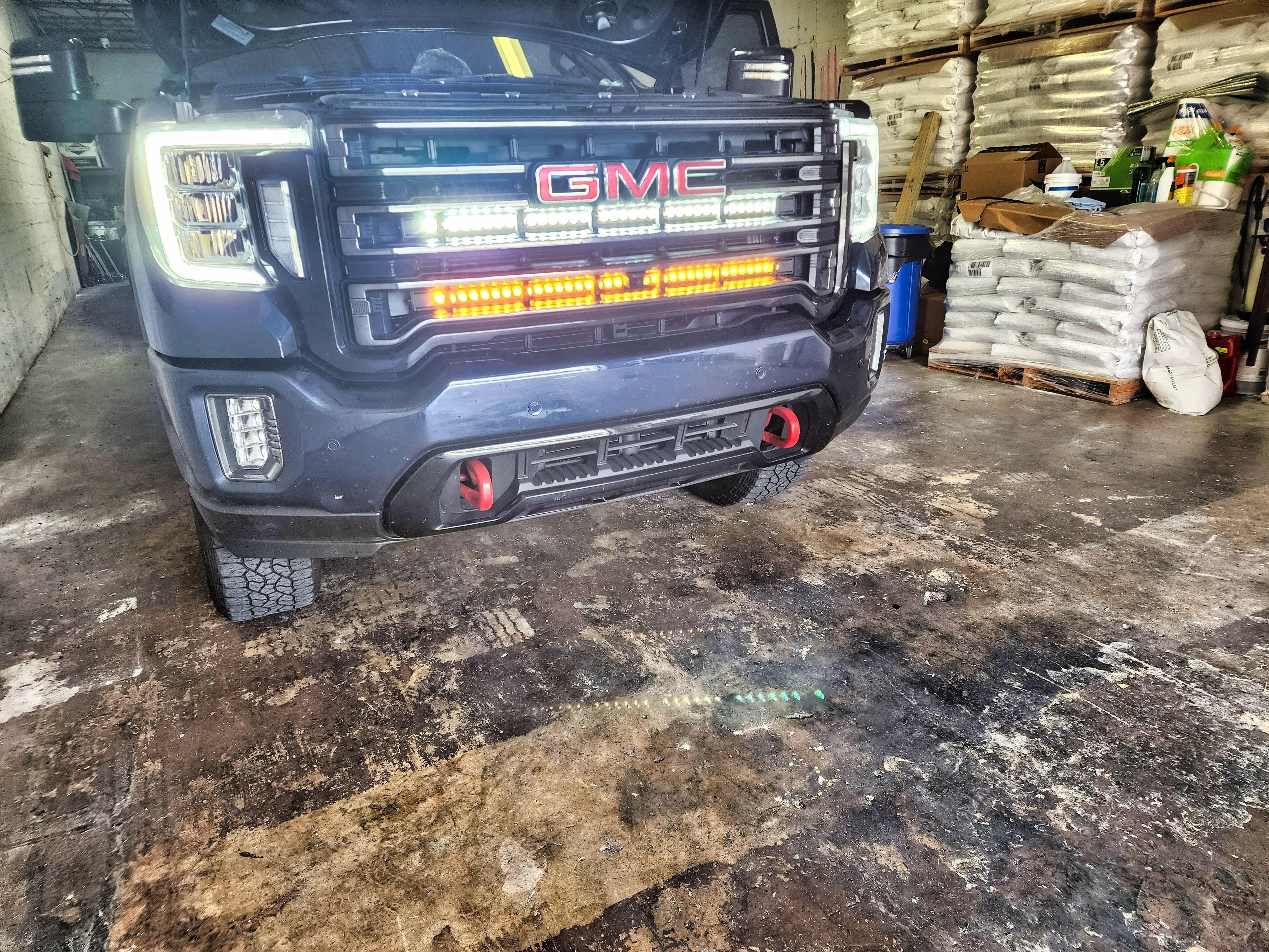 2020+ GMC Sierra 2500/3500HD Dual 40s Light Bars