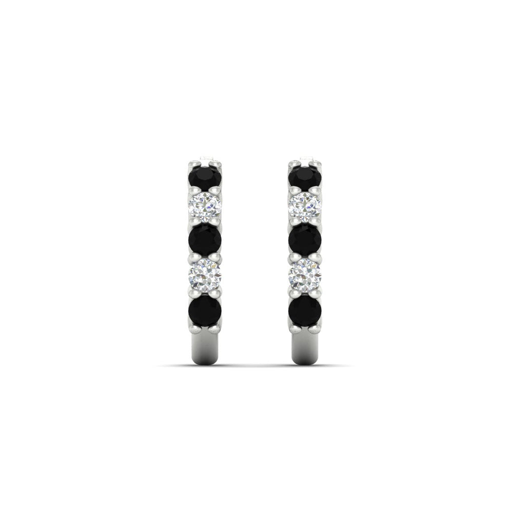 Half Huggie Hoop Earring