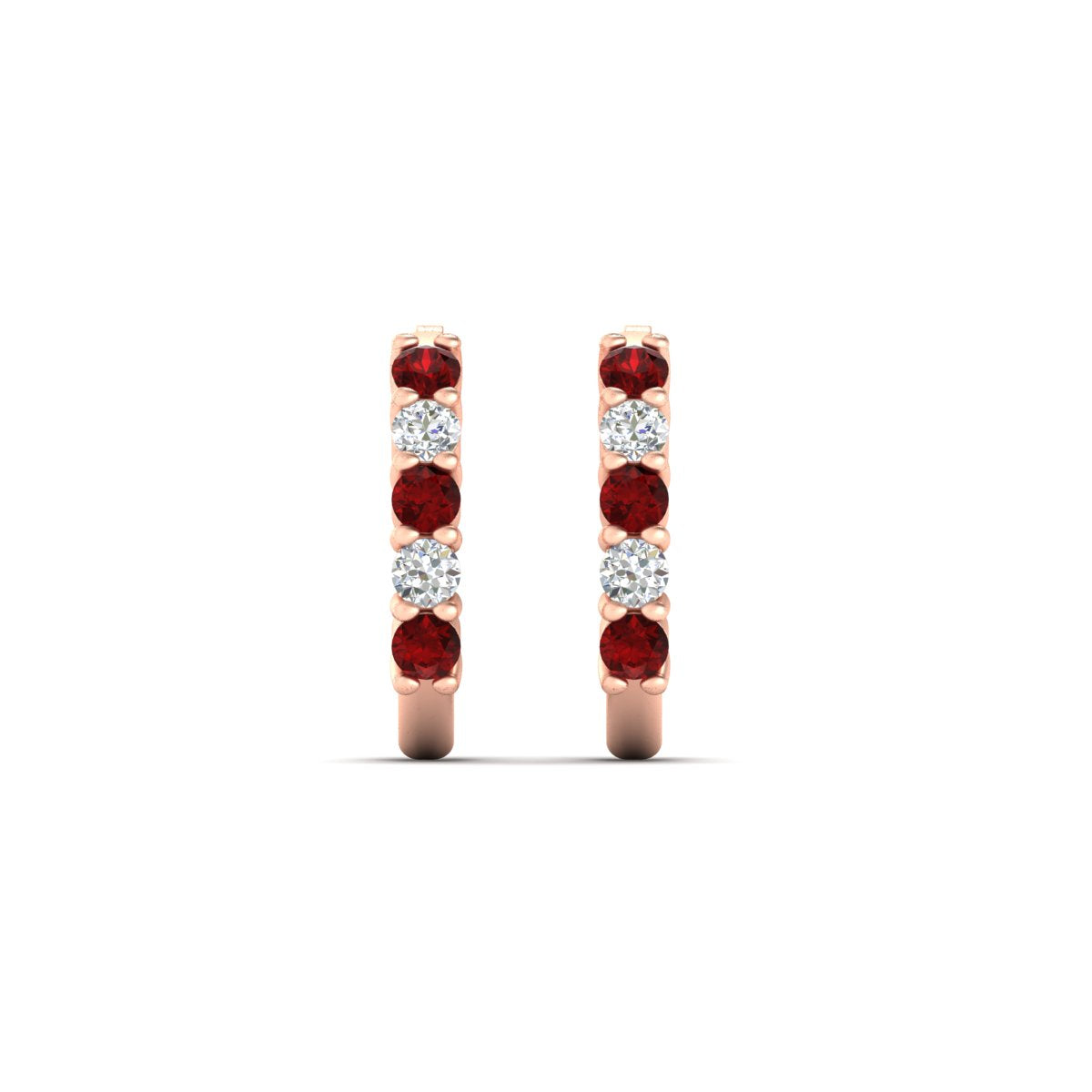 Half Huggie Hoop Earring