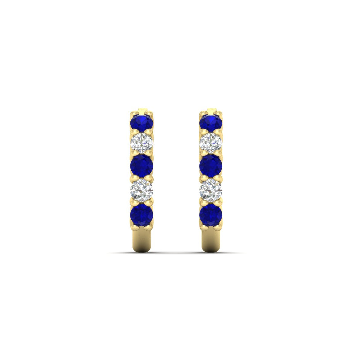 Half Huggie Hoop Earring