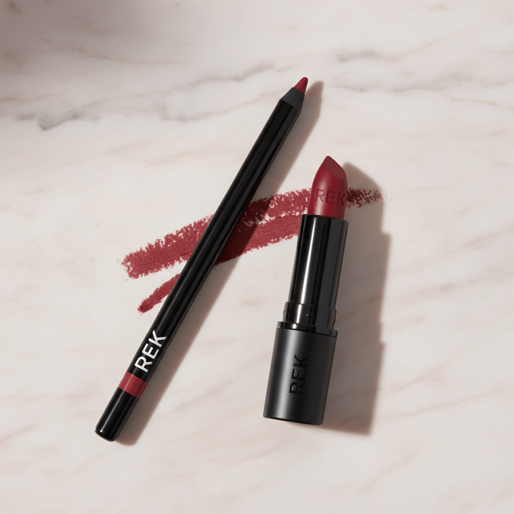 Gel Lip Liner Collection | Smooth, Defined Lips | Longwear, Creamy Finish | REK Cosmetics