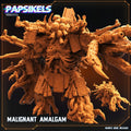 MALIGNANT AMALGAM by Papsikels Miniature, 80mm Miniature, 28/32mm Scale, War Gaming, Proxy for Trench Crusade, Table top gaming, Black Grail