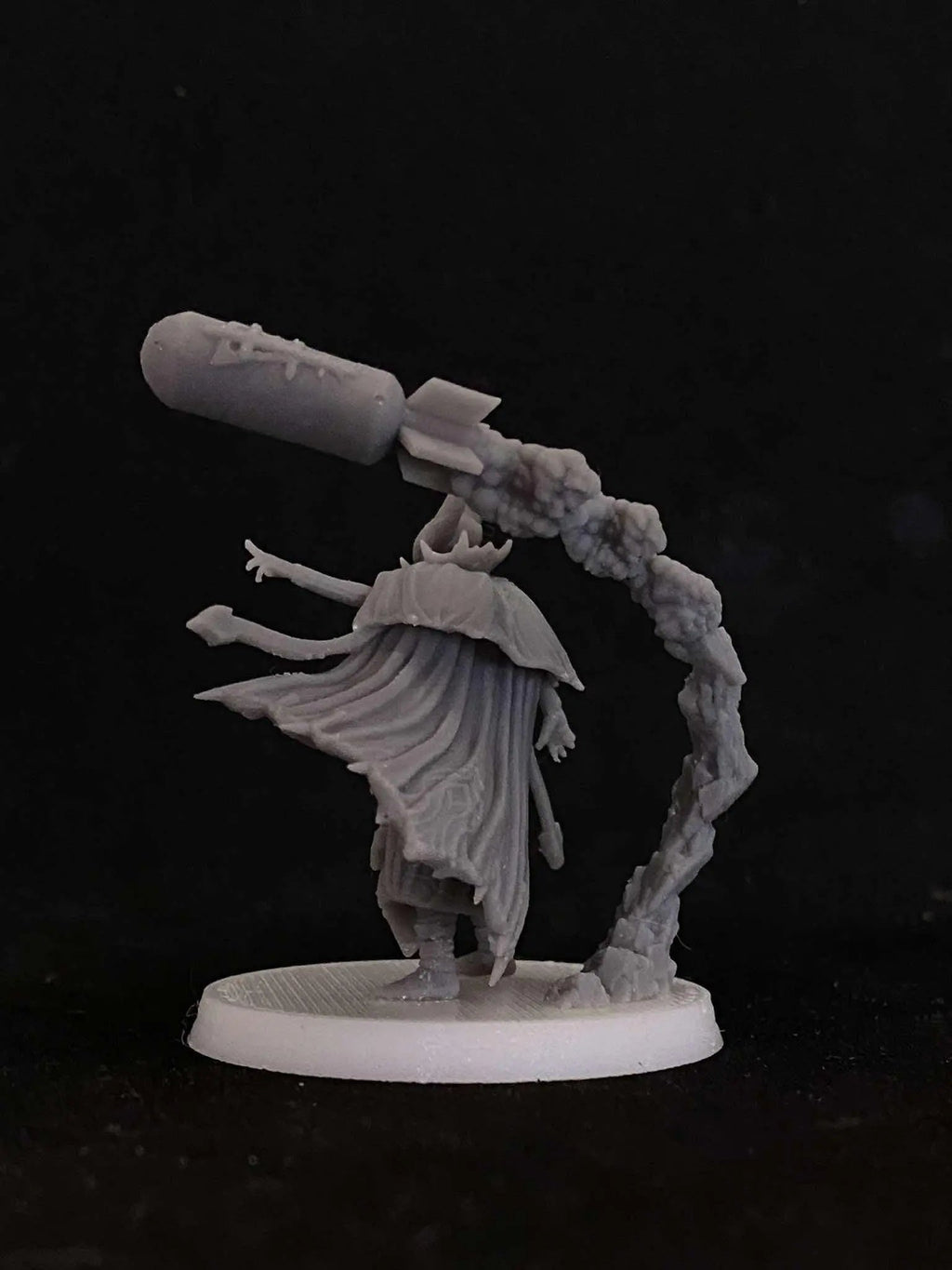 Siquijor Artillery Witch by Papsikels Miniature, 35mm Miniature, 32mm Heroic Scale, War Gaming, Proxy, Trench Crusade, Tabletop gaming