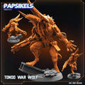Tondo War Wolf by Papsikels Miniature, 55mm Miniature, 32mm Heroic Scale, War Gaming, Proxy, Trench Crusade, Tabletop gaming
