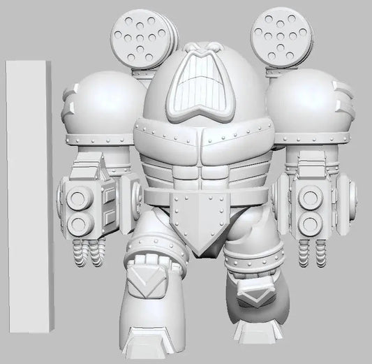 Star Defender Titan by 3DArtGuy 28/32mm scale, 85mm, Miniature War Gaming Figure, Grim Dark, Space, Proxy, Space King
