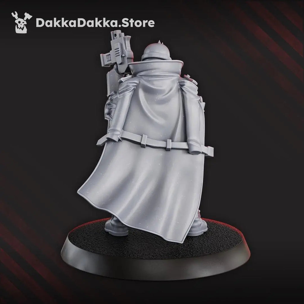 Maverick Cultists Commander by DakkaDakka 28mm Heroic Scale Miniature, 30mm tall, Proxy, Warcells, Sci-Fi, OPR, Trench Crusade