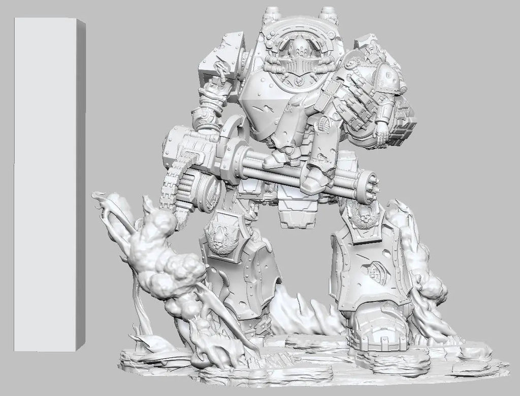 Venerable One by 3DArtGuy 32mm scale, 50mm or 100mm, Miniature War Gaming Figure